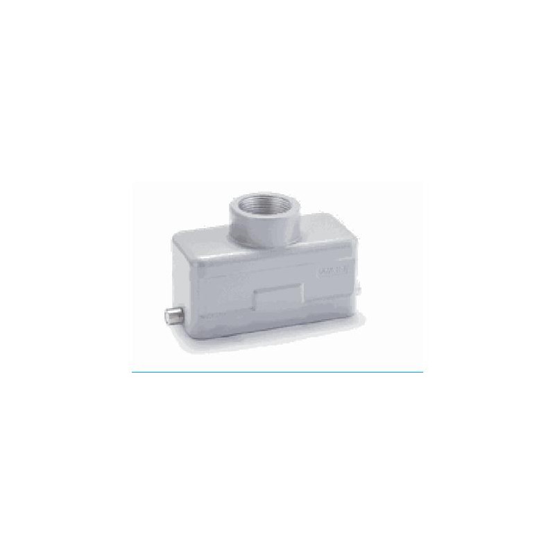 Capot 16B, Aluminium moulé sous pression, IP67, Sortie verticale, M25